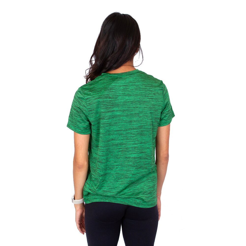 Classic Oregon O, Nike, Green, Crew Neck, Performance/Dri-FIT, Women, Sideline, Velocity, T-Shirt, 897052